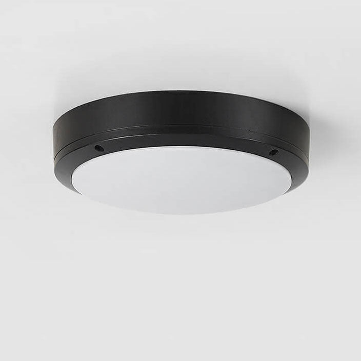Aluminium-Außenleuchte für Decke | Runde LED-Lampe
