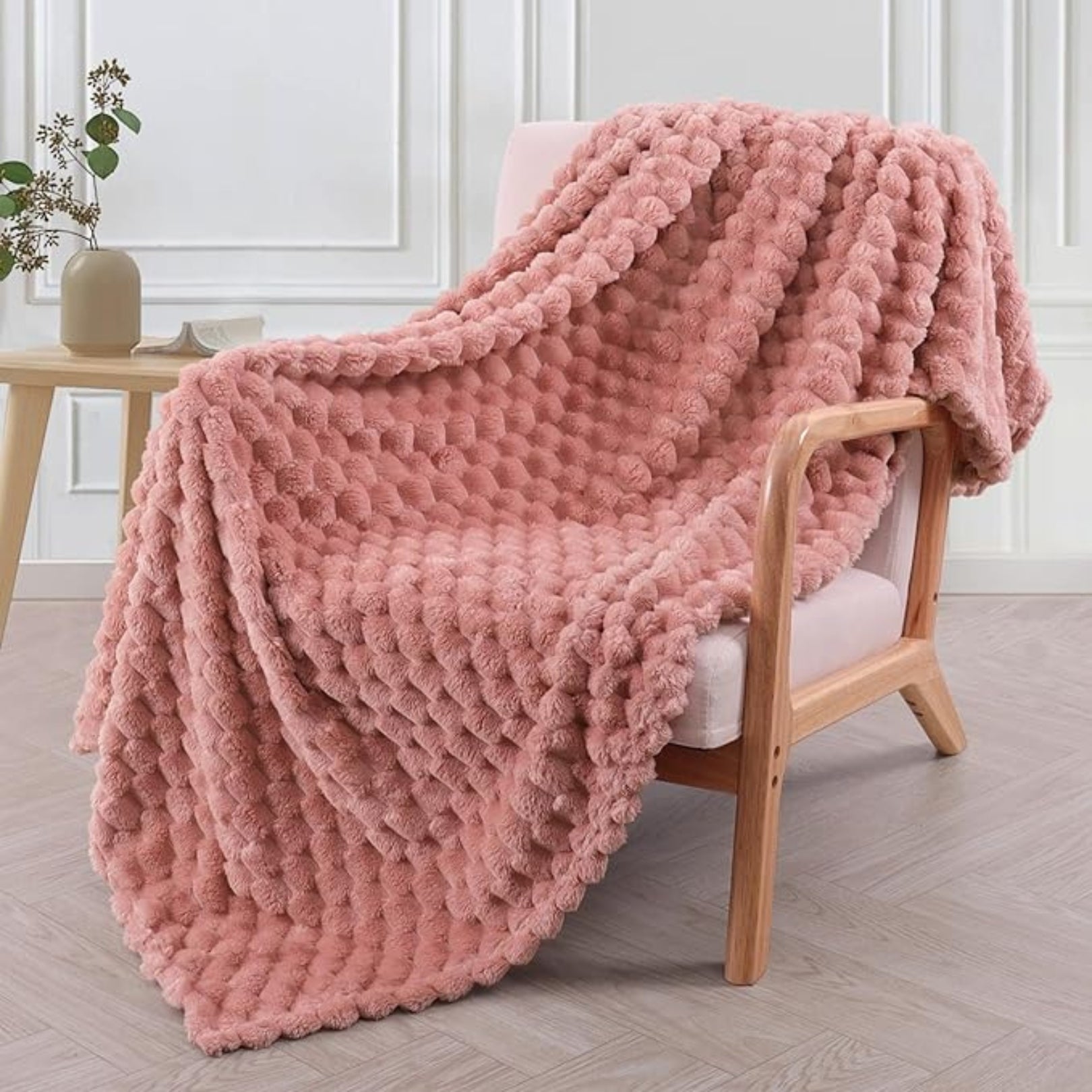 Kuscheldecke Marshmallow Tagesdecke – Weiche Decke für alle Jahreszeiten