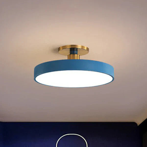 Rund LED-Acryl-Deckenleuchte – Skandinavischer Flush Mount