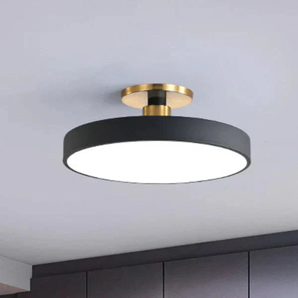 Rund LED-Acryl-Deckenleuchte – Skandinavischer Flush Mount