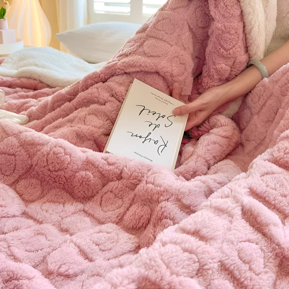 Sherpa-Fleece-Decke Cloud Warmth – Flauschig & Wärmend wie eine Wolke