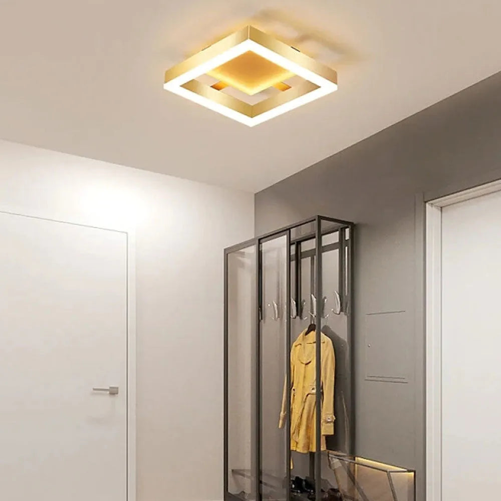 Goldene LED-Einbauleuchten – Contemporary Deckenlampen
