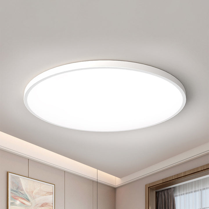 Moderne LED-Deckenleuchte In Runder Form – Minimalistisch