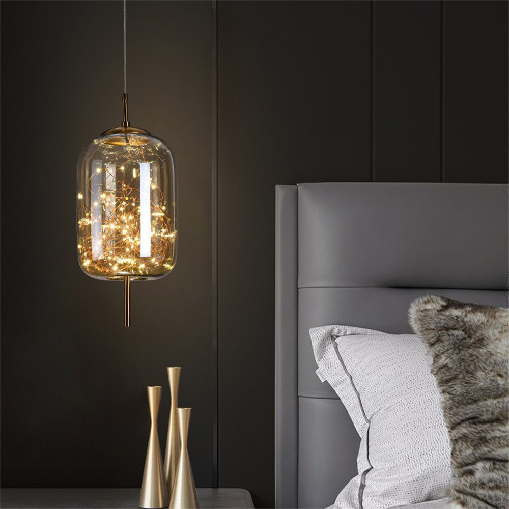 Kristall-Hängeleuchte mit LED – Modernes Deckenlicht