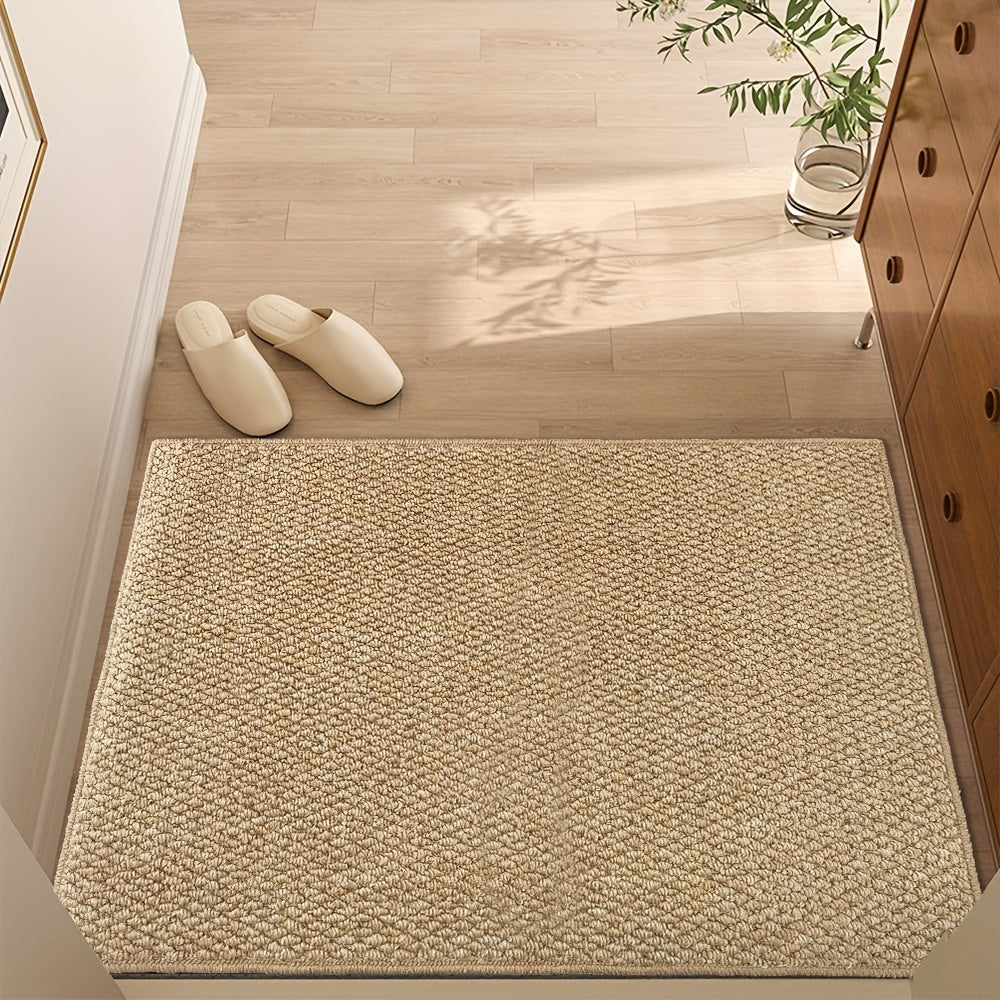 Umweltfreundliche Fußmatte im Jute-Stil