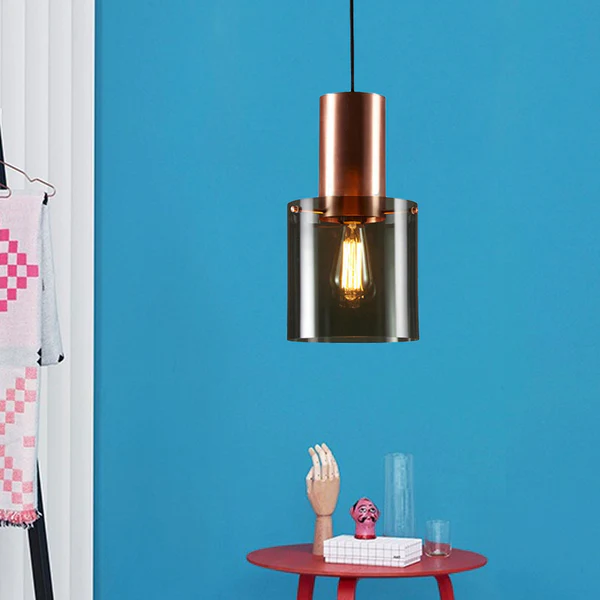 Langlebige Pendelleuchte aus Glas | Sanftes Licht