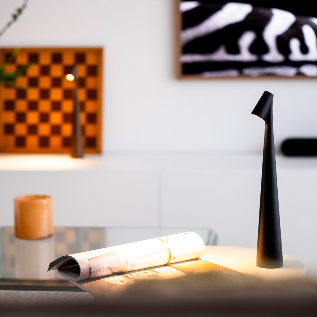 Mobiler LED-Tischleuchte – Kabellos Mit Dimmerfunktion