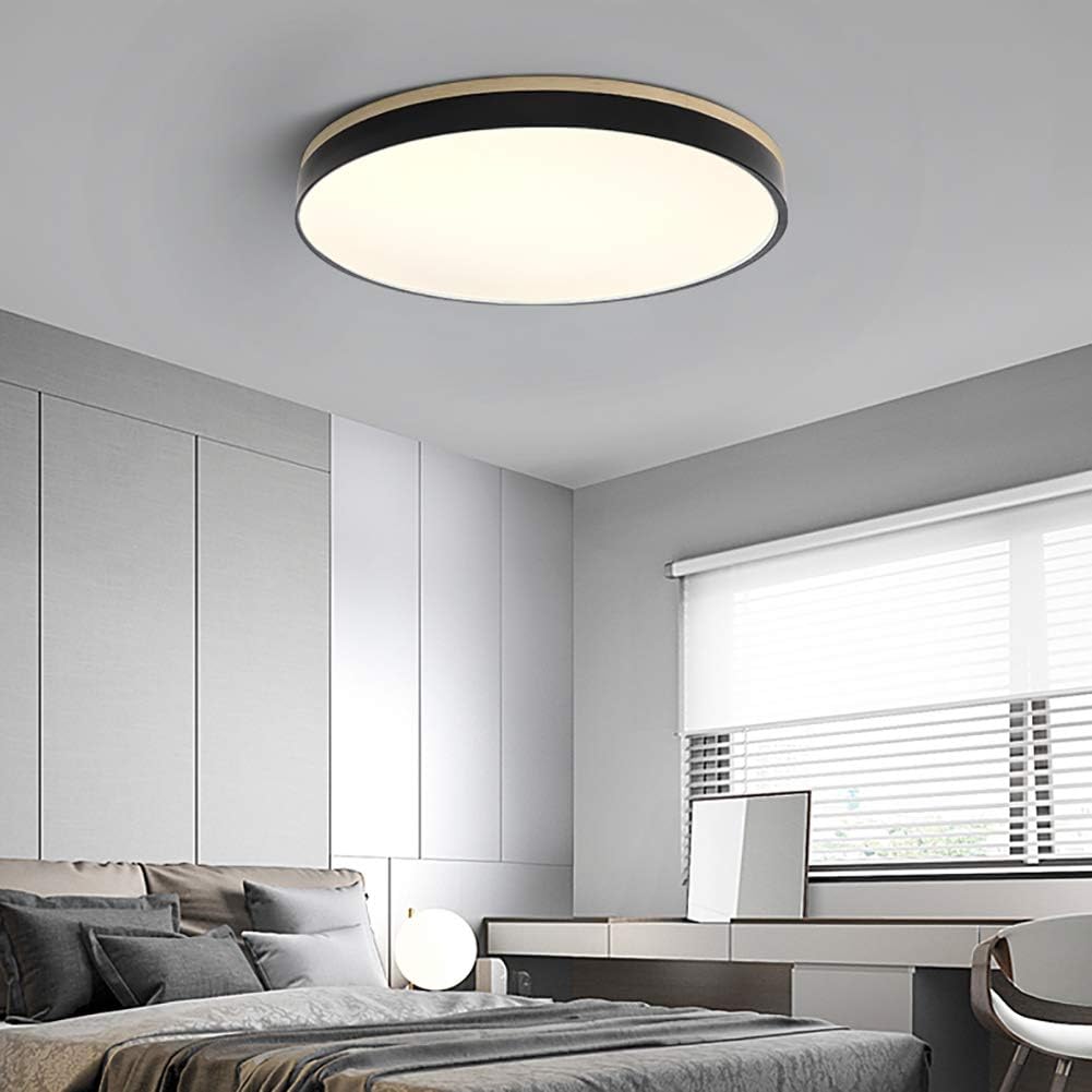 Einbauleuchte mit LED – Moderne Deckenlampe aus Holz