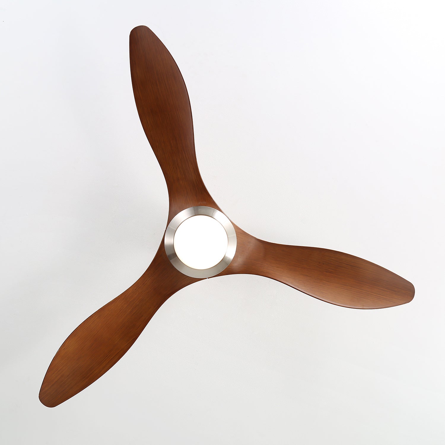 Vielseitiger 52-Zoll Deckenventilator mit Licht, Fernbedienung, 3 oder 5 Flügeln und Timer