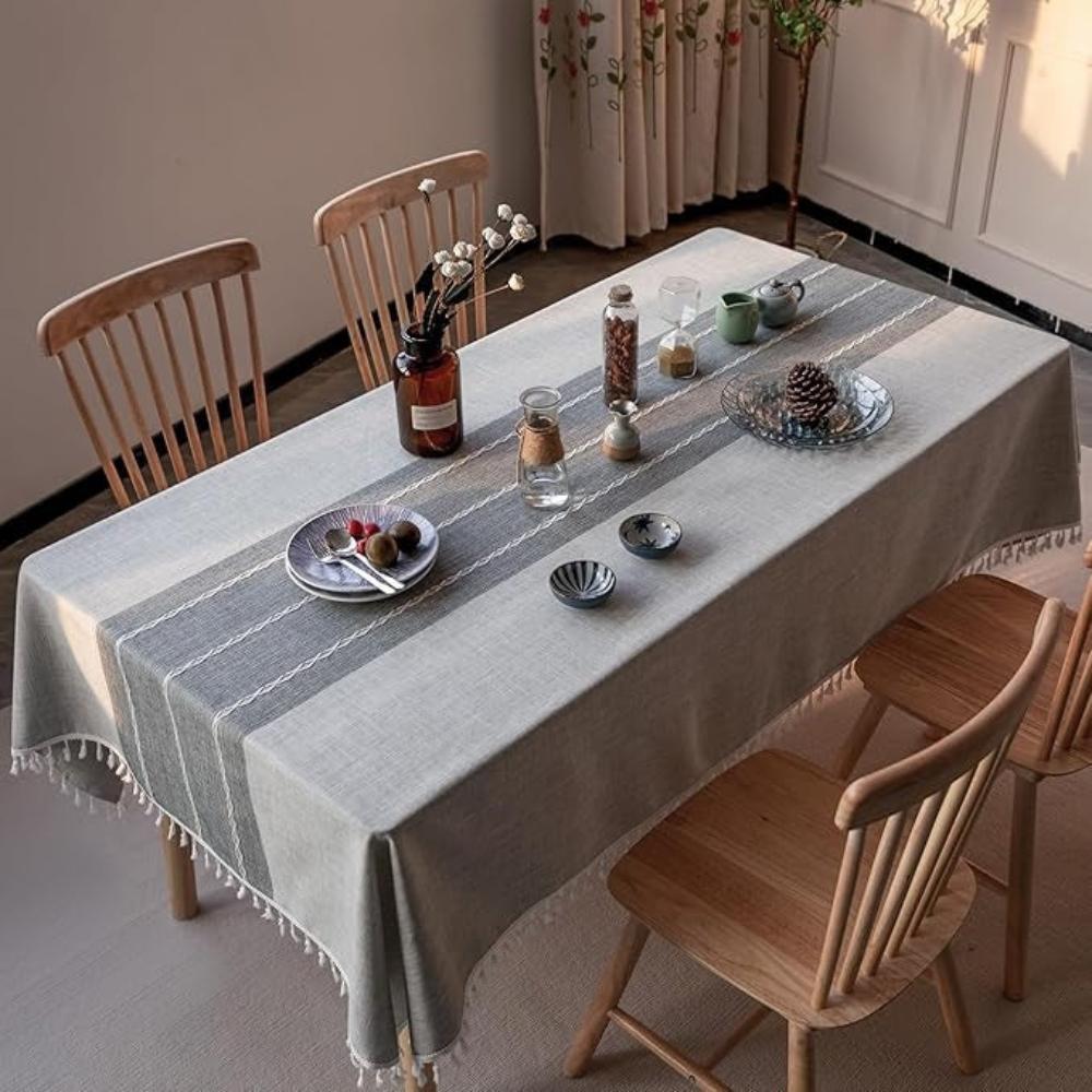Natürlich Schöne Tischdecke im Farmhouse-Stil