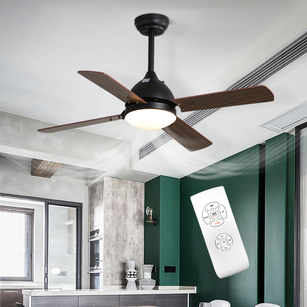 Energiesparender Deckenventilator mit LED & Fernbedienung – 42/48 Zoll wählbar