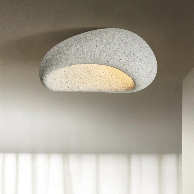 RusticAura – Wabi Sabi Deckenlampe mit Natürlicher Schönheit