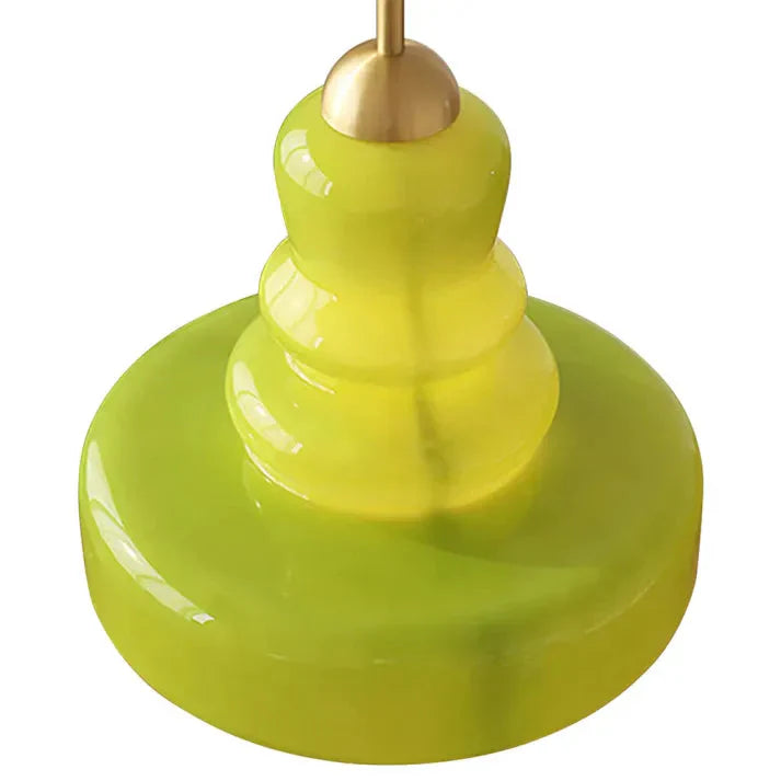 Bauhaus Stil Glas Pendellampe – Vintage Deckenleuchte