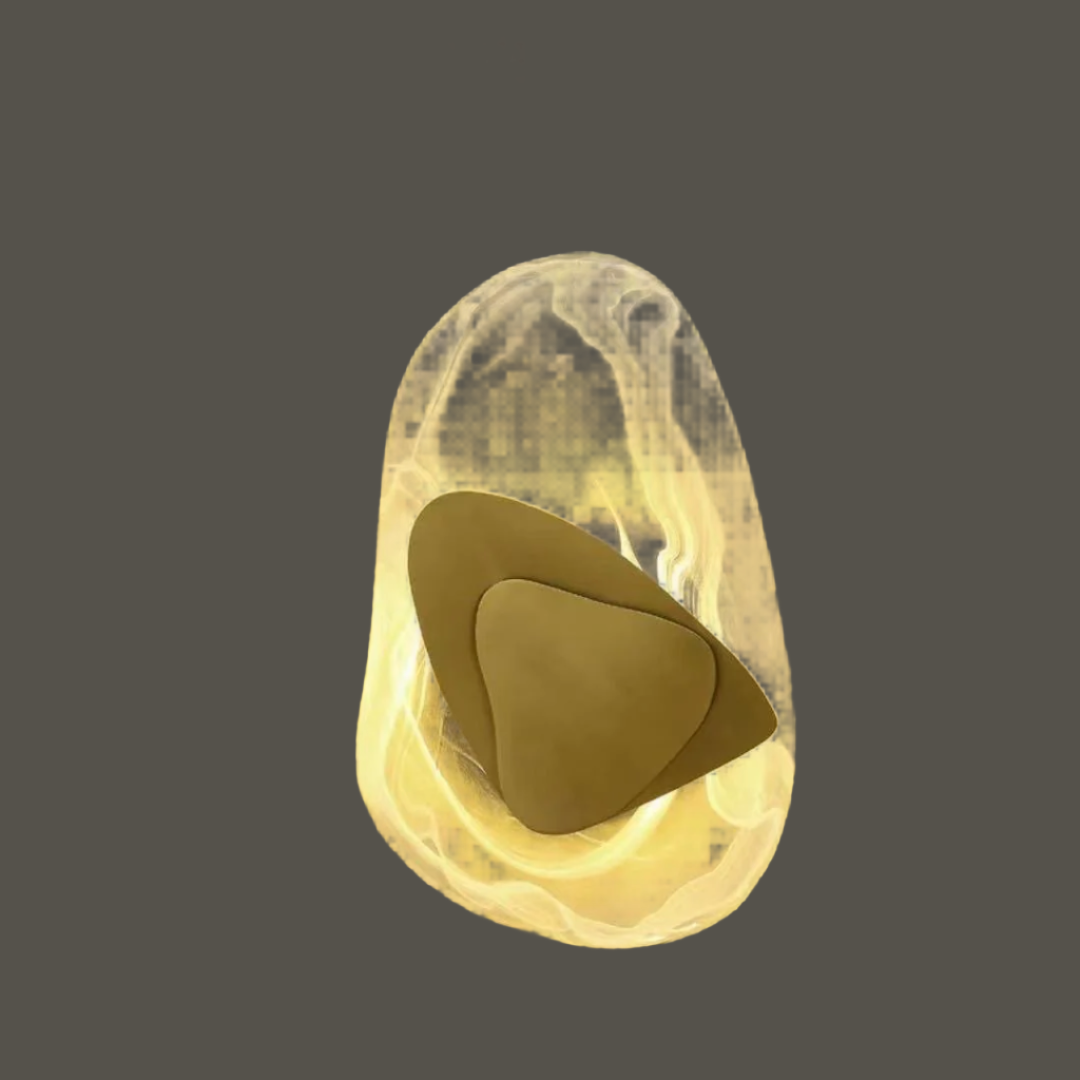 Moderne LED-Wandleuchte aus Glas | Stilvolle Innenbeleuchtung