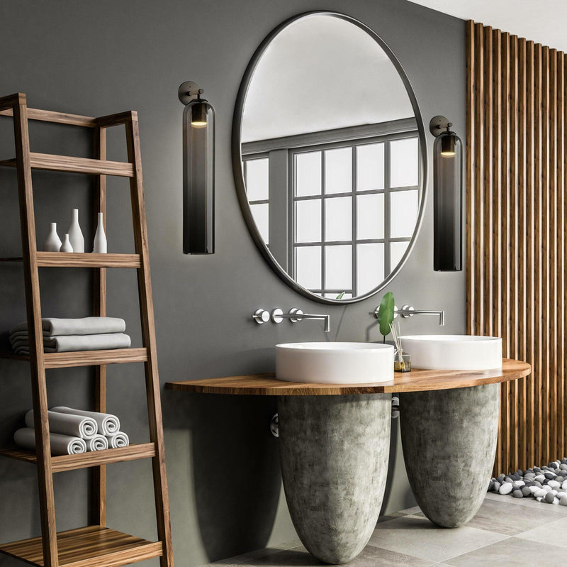 Moderne LED Wandlampe | Float Glide Vertikal Design