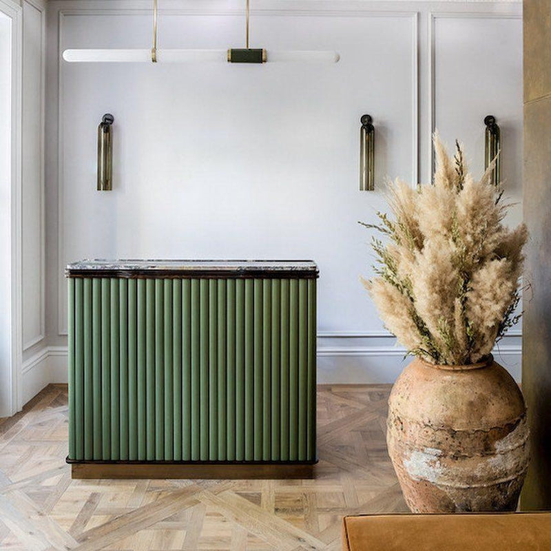 Moderne LED Wandlampe | Float Glide Vertikal Design