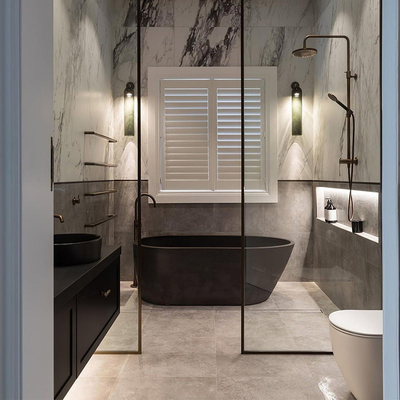 Moderne LED Wandlampe | Float Glide Vertikal Design