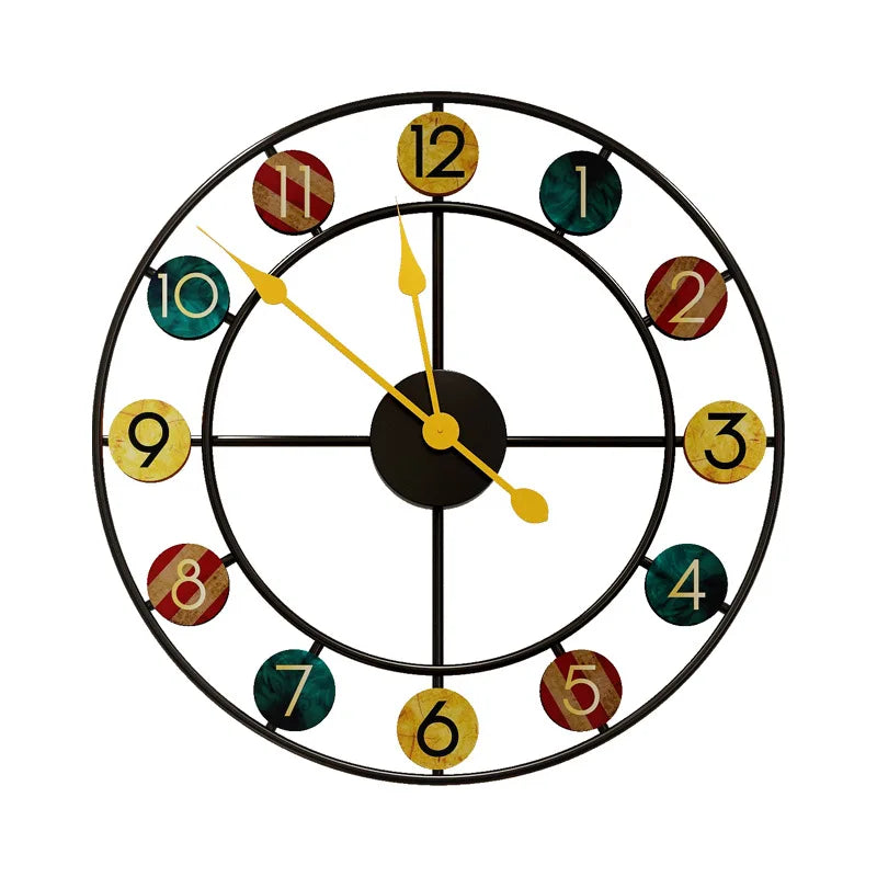 Runde Wanduhr | Europäischer Stil