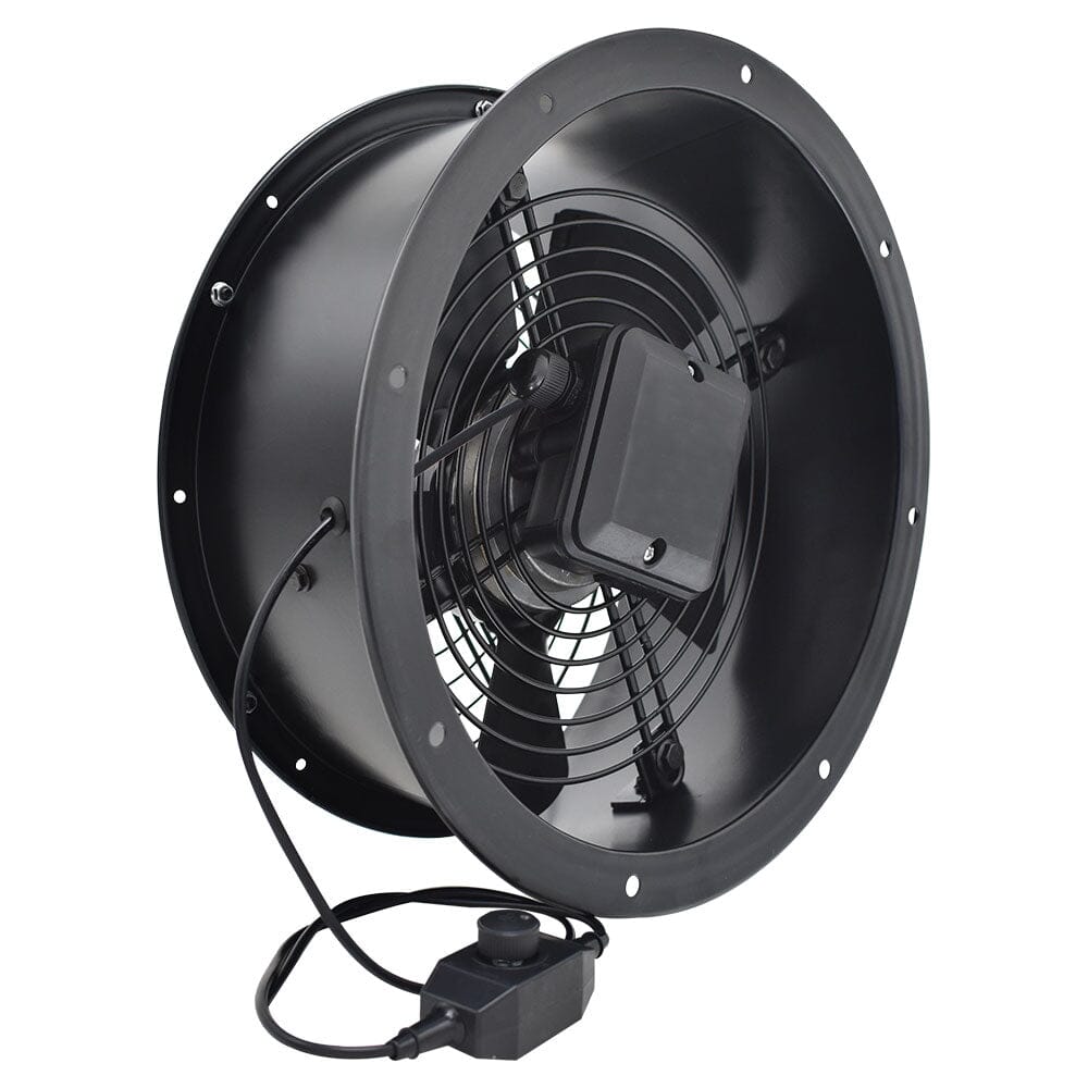Axial-Abluftventilator zur Wandmontage – Auswahl: 8", 10", 12", 14", 16", 18", 20", 22"