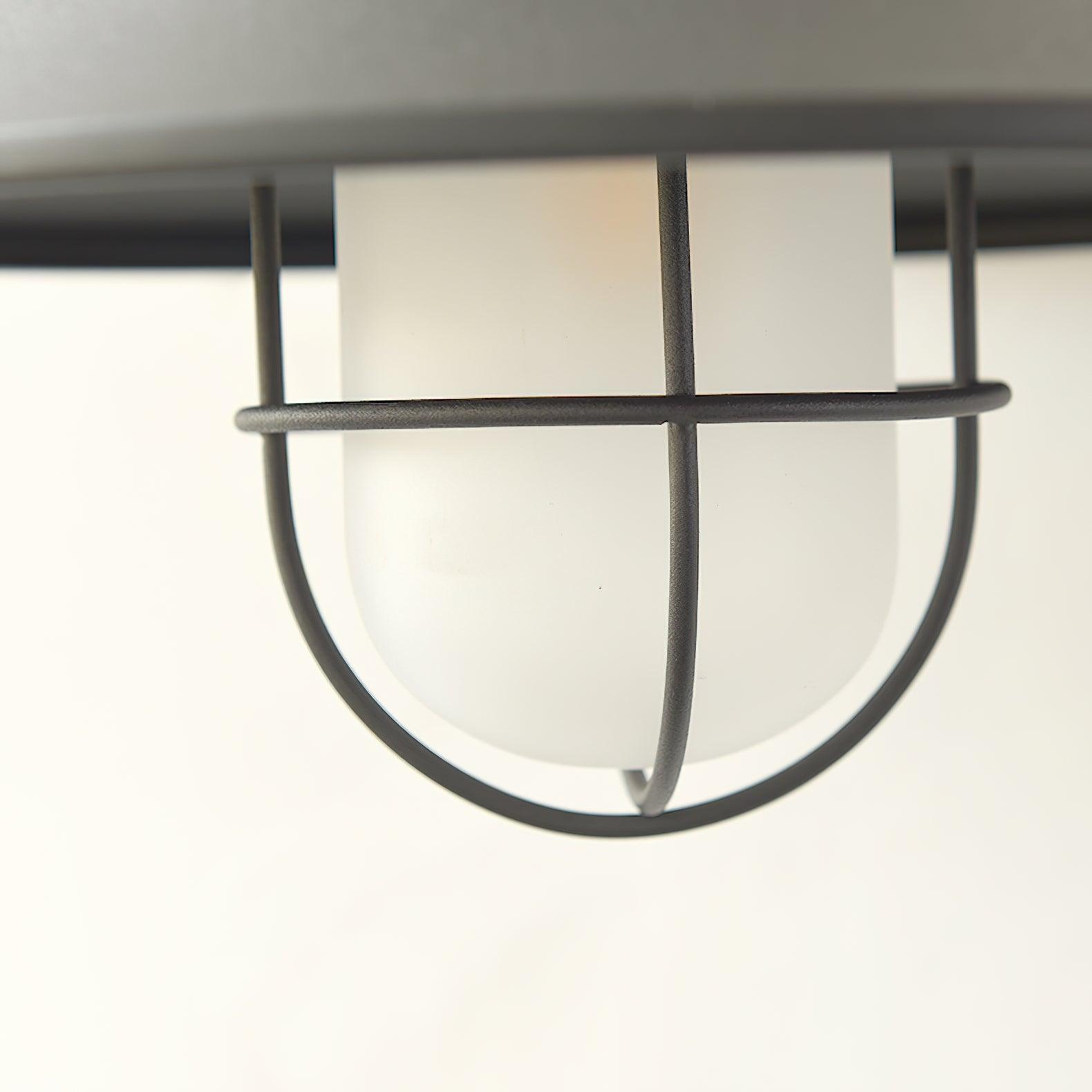 Kesselförmige Außenwandlampe – Zeitloses Design