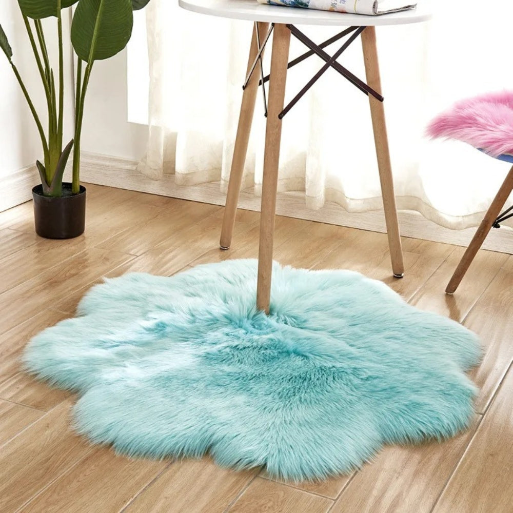 Gemütlicher Teppich – Fluffige Oberfläche für Wohnräume