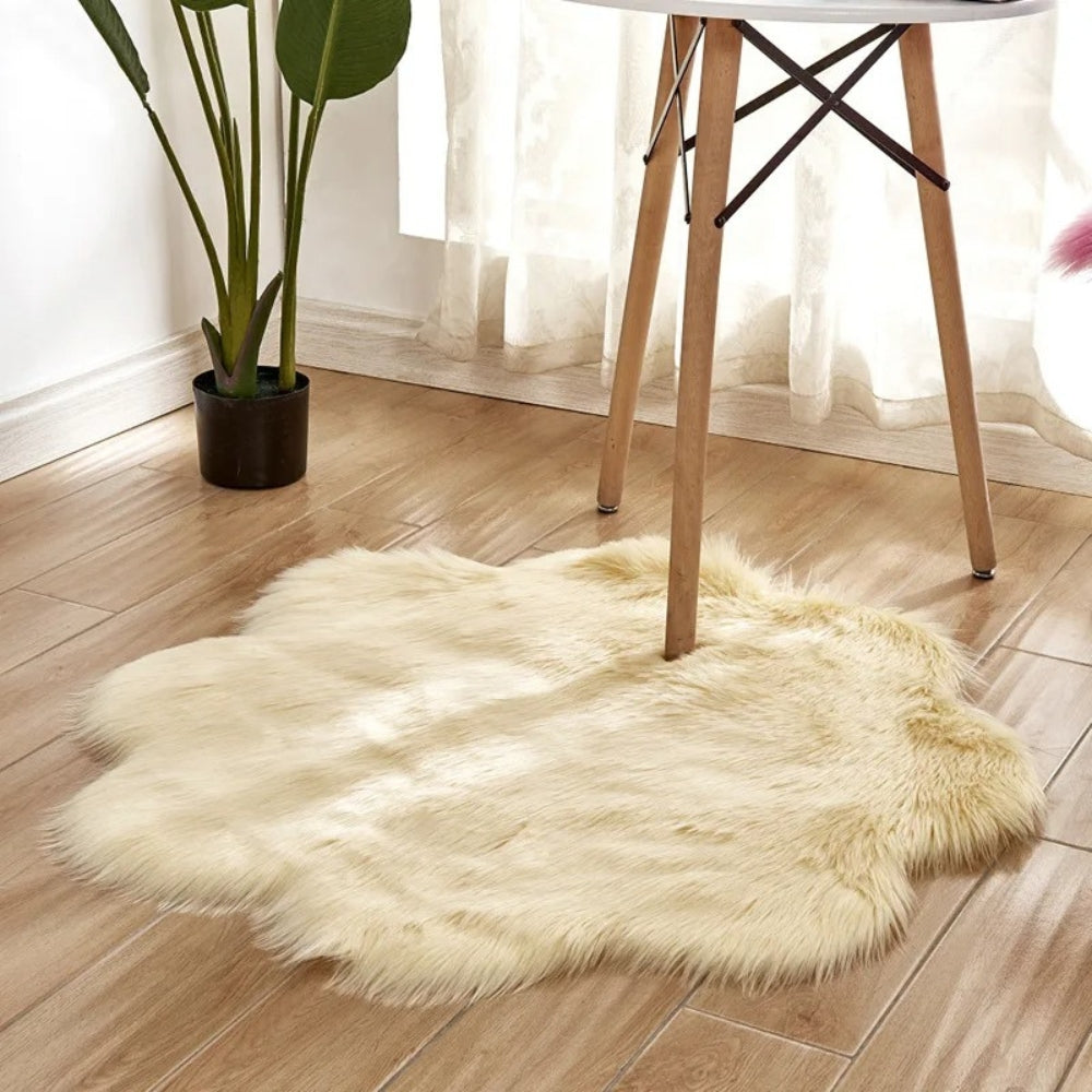 Gemütlicher Teppich – Fluffige Oberfläche für Wohnräume