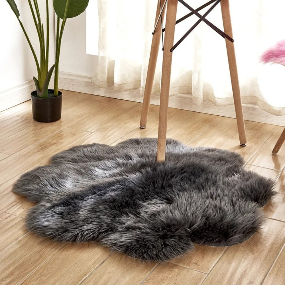 Gemütlicher Teppich – Fluffige Oberfläche für Wohnräume