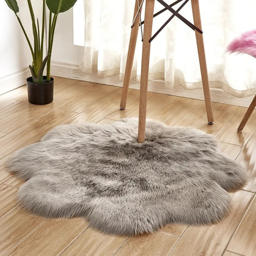 Gemütlicher Teppich – Fluffige Oberfläche für Wohnräume