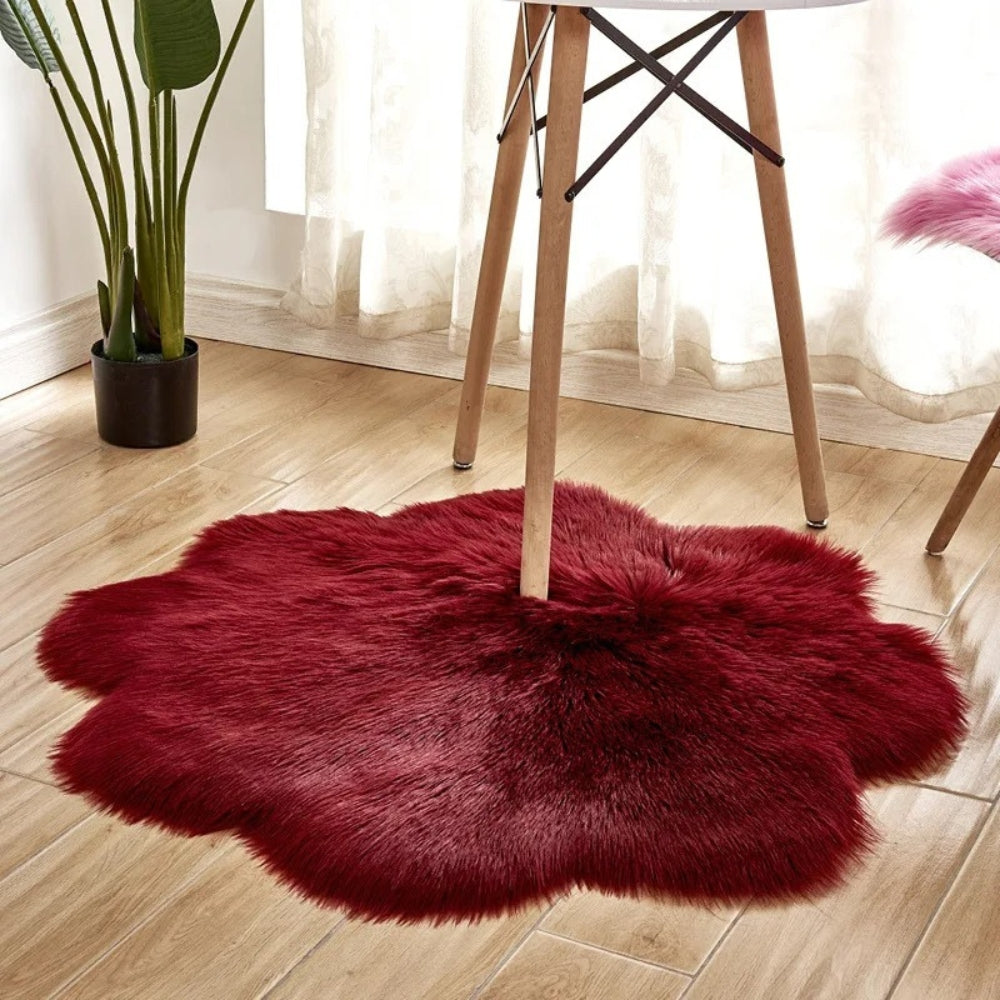 Gemütlicher Teppich – Fluffige Oberfläche für Wohnräume