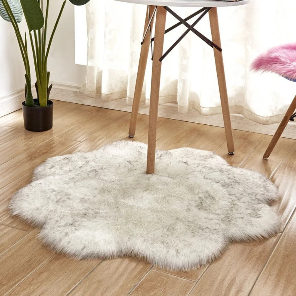 Gemütlicher Teppich – Fluffige Oberfläche für Wohnräume