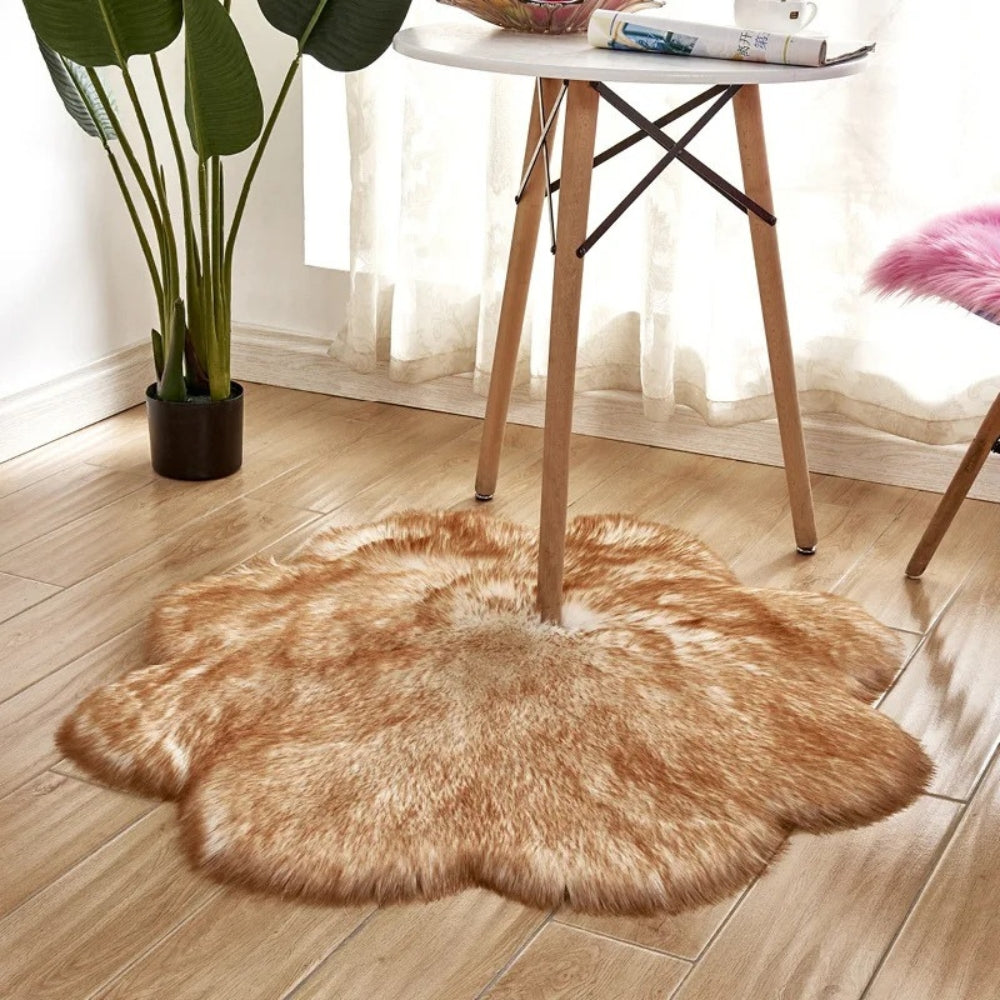 Gemütlicher Teppich – Fluffige Oberfläche für Wohnräume