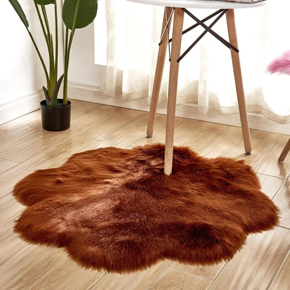 Gemütlicher Teppich – Fluffige Oberfläche für Wohnräume