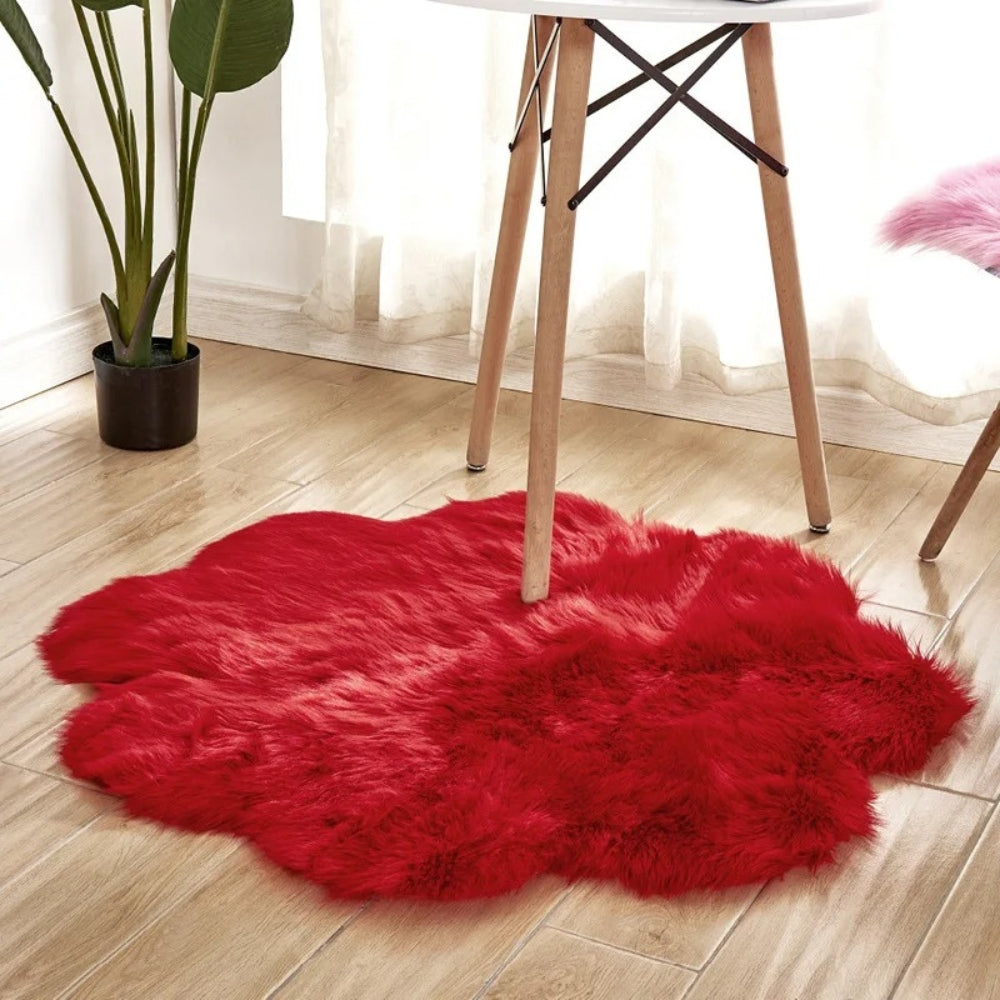 Gemütlicher Teppich – Fluffige Oberfläche für Wohnräume