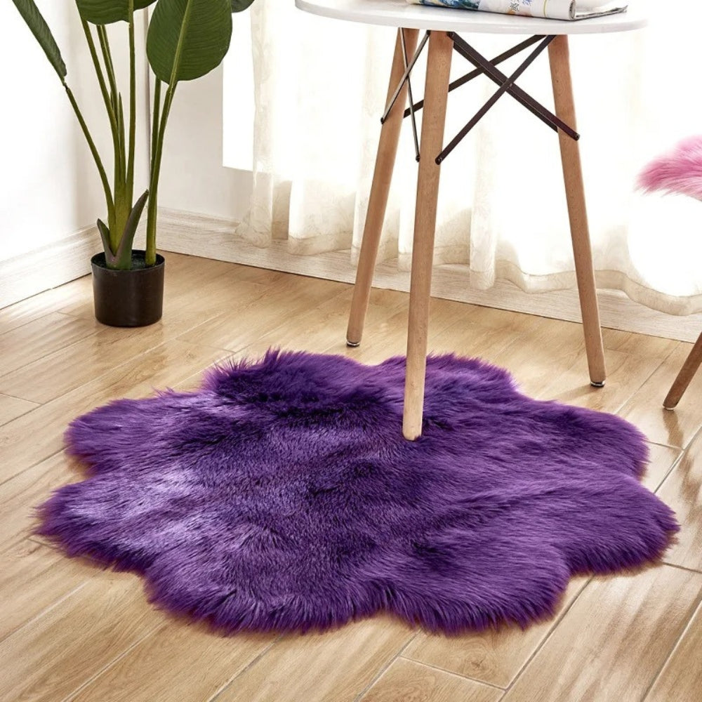 Gemütlicher Teppich – Fluffige Oberfläche für Wohnräume