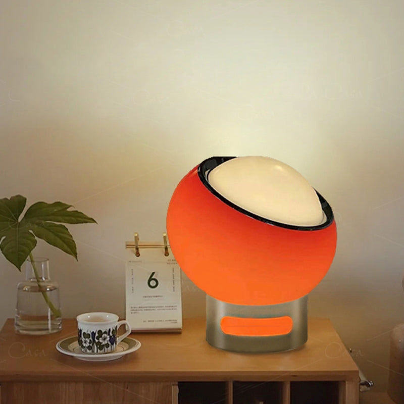 Opalglas Tischlampe Bauhaus-Stil – Französische Eleganz