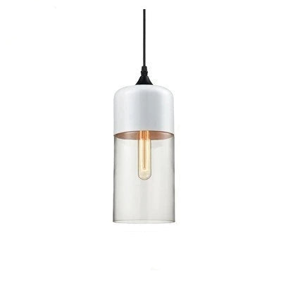 Glas‑Holz‑Pendelleuchte | Moderner Touch
