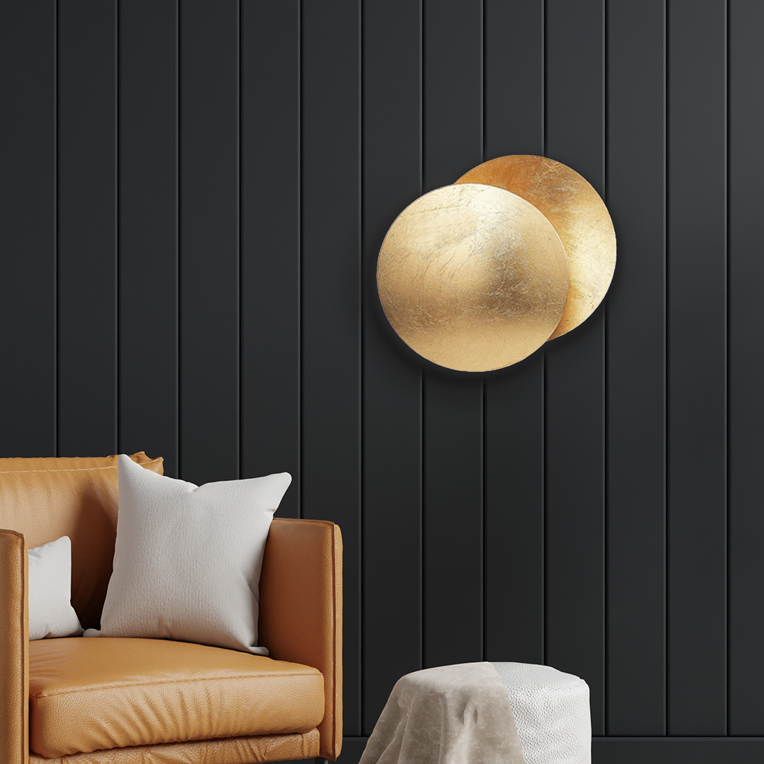 Mondstil LED-Wandleuchte – Eclipse Design