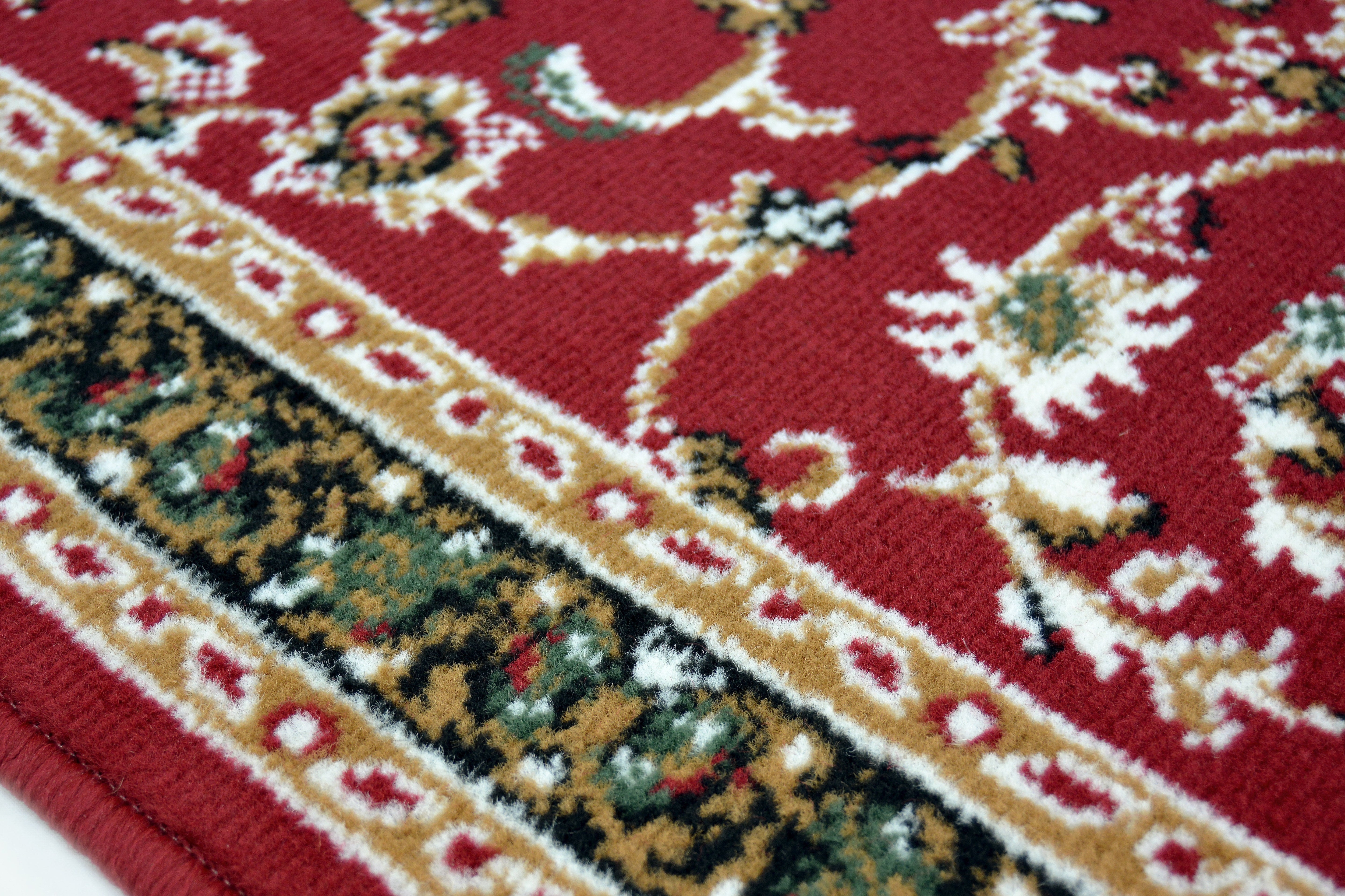 Rutschfester Traditioneller Gewebter Teppich – Agrah-Muster, Robuste Webart