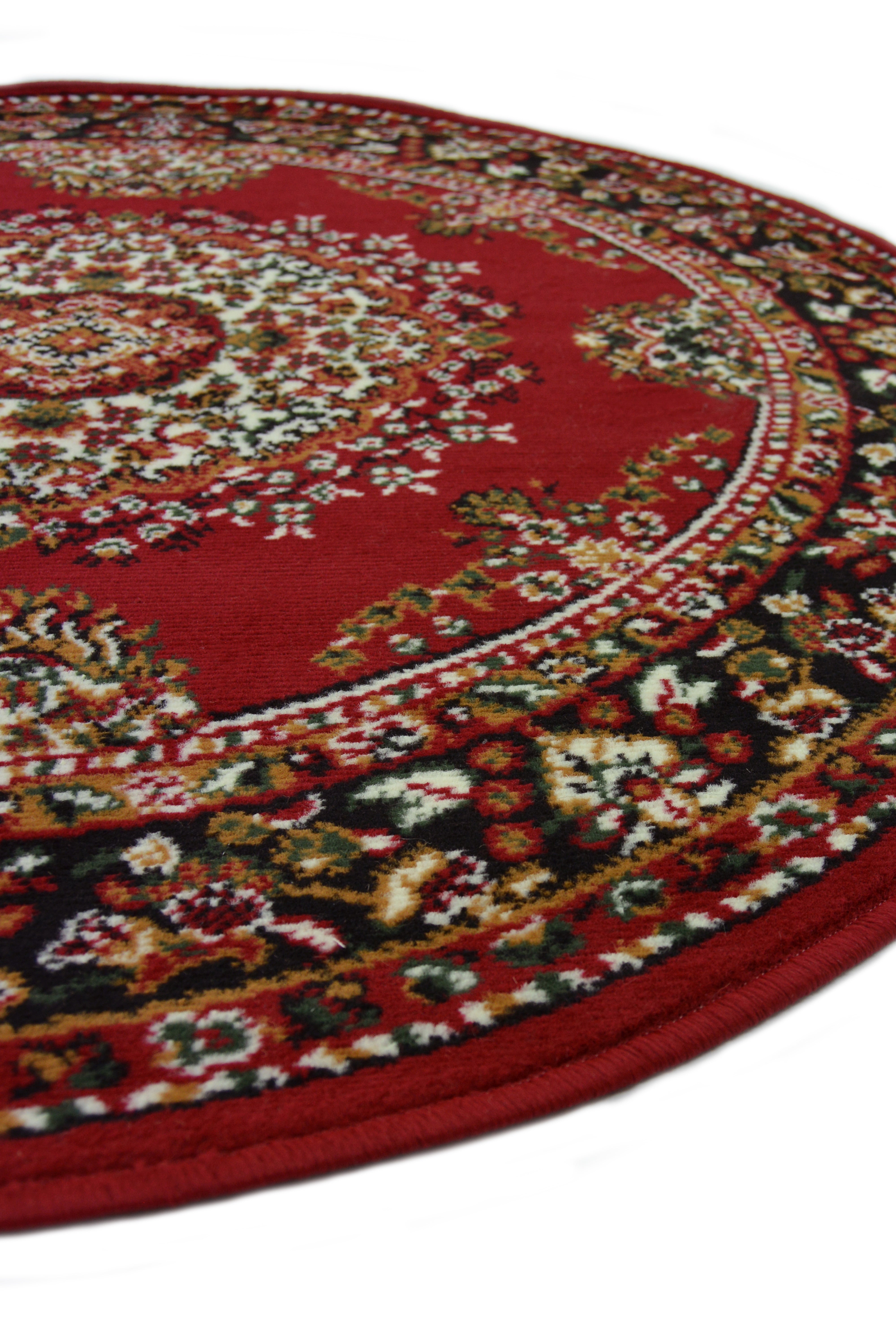 Traditioneller Wohnzimmerteppich – Retro-Stil