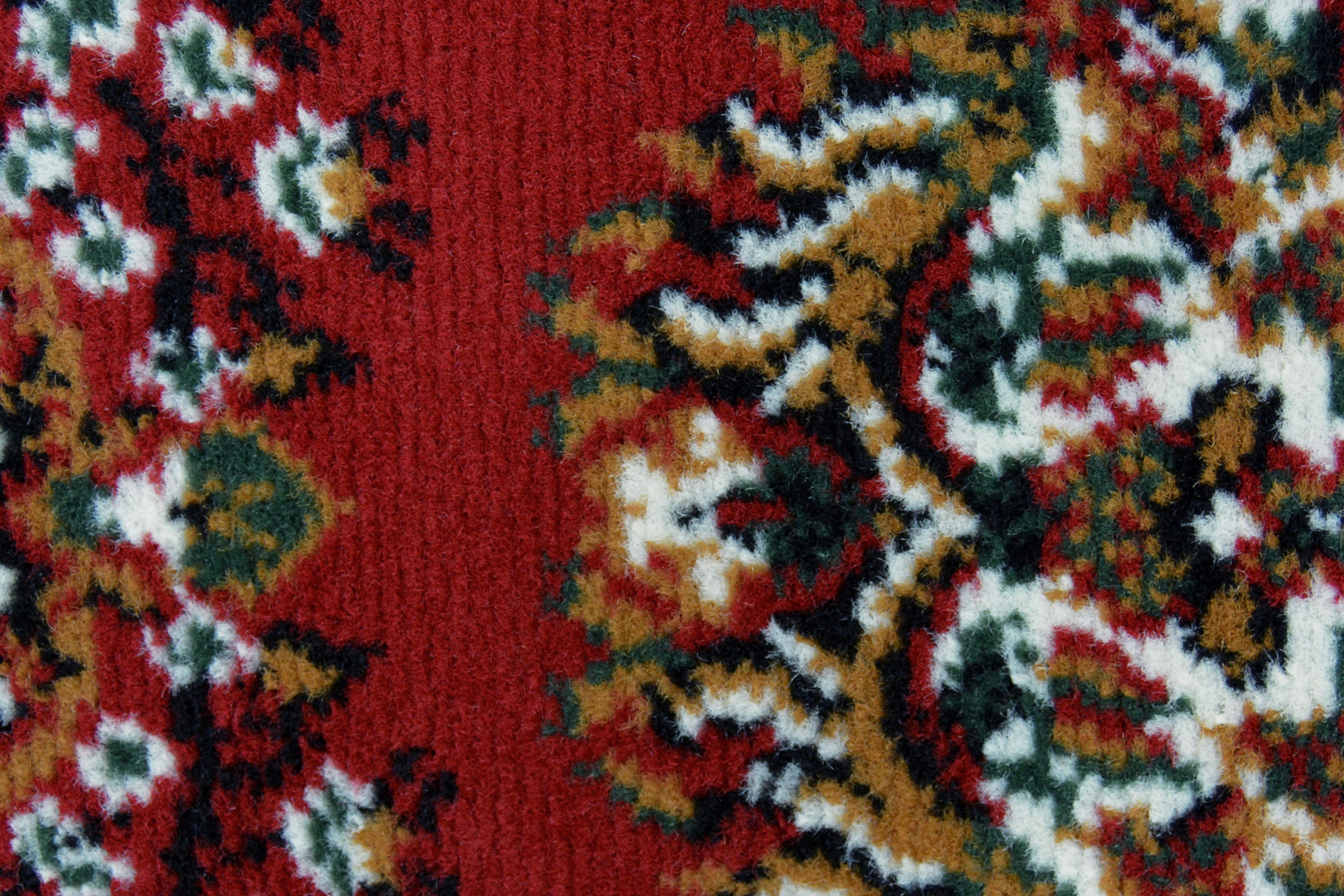 Traditioneller Wohnzimmerteppich – Retro-Stil