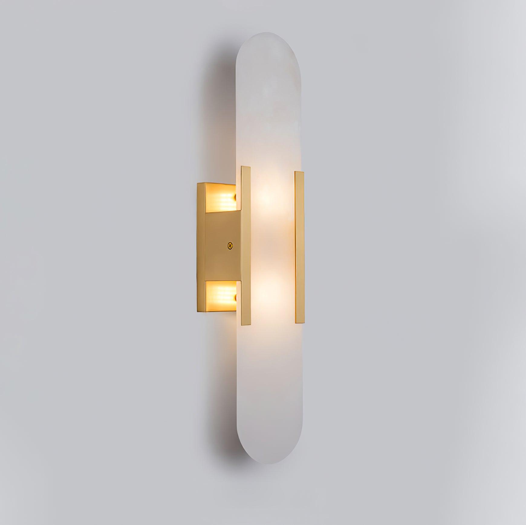 Langlebige Alabaster-Wandlampe Mit Modernem Look