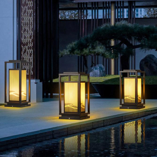 Solarbetriebene Praktische Käfigpfostenleuchte