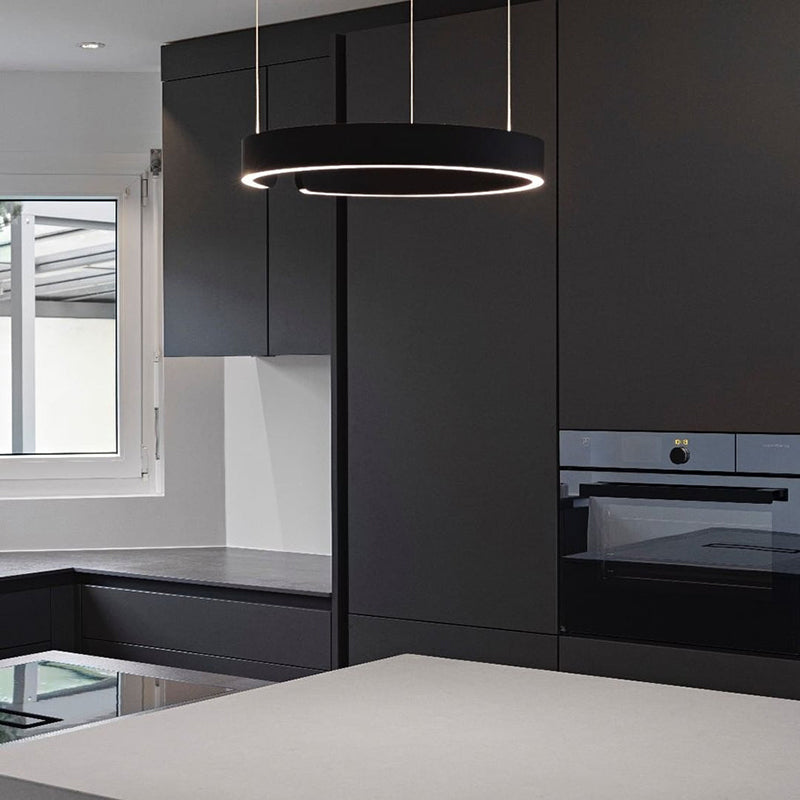 Moderne Kreisförmige LED-Pendelleuchte – Energieeffiziente Deckenleuchte