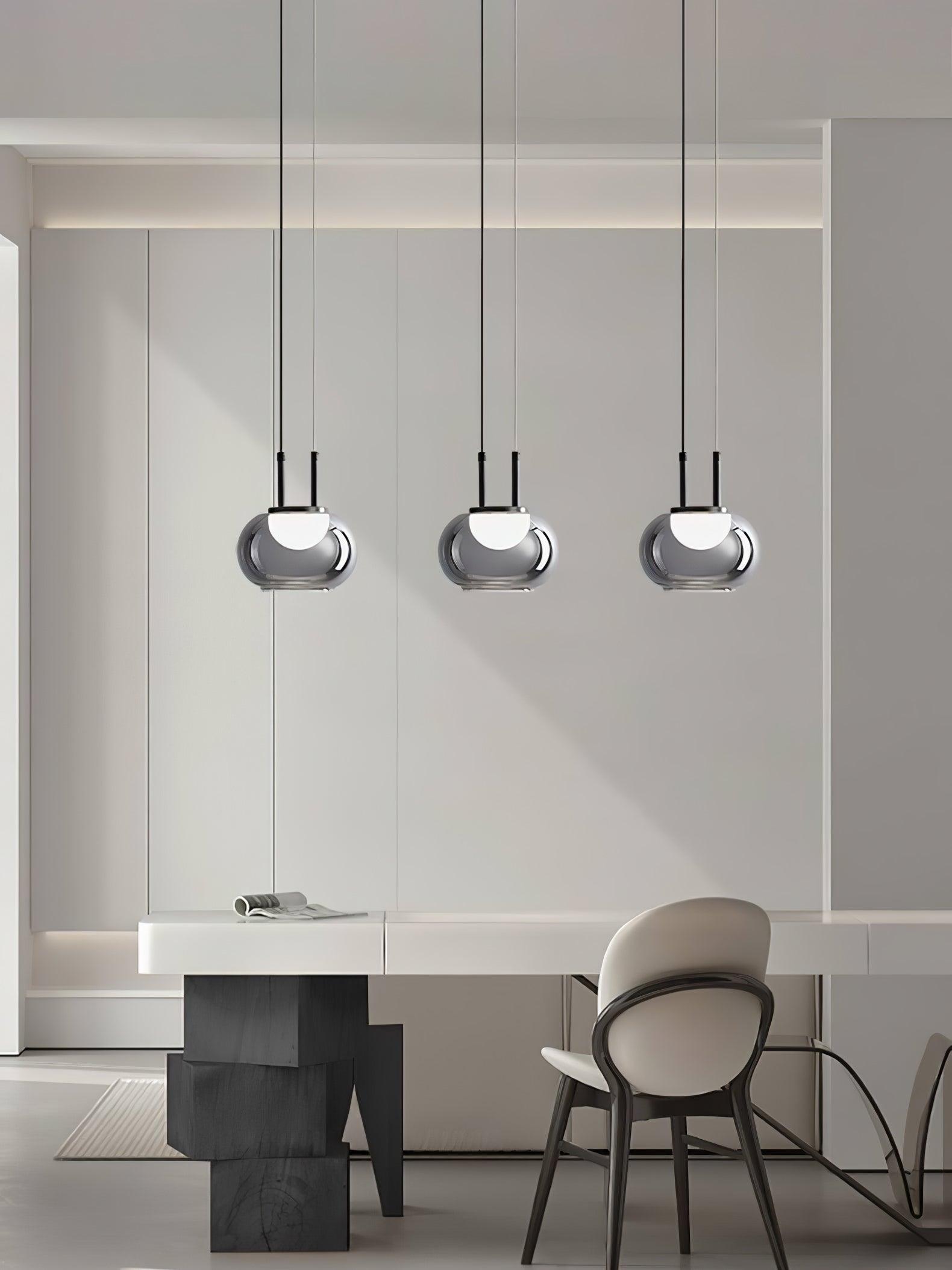 Moderne Halo Pendelleuchte | Mystique-Stil