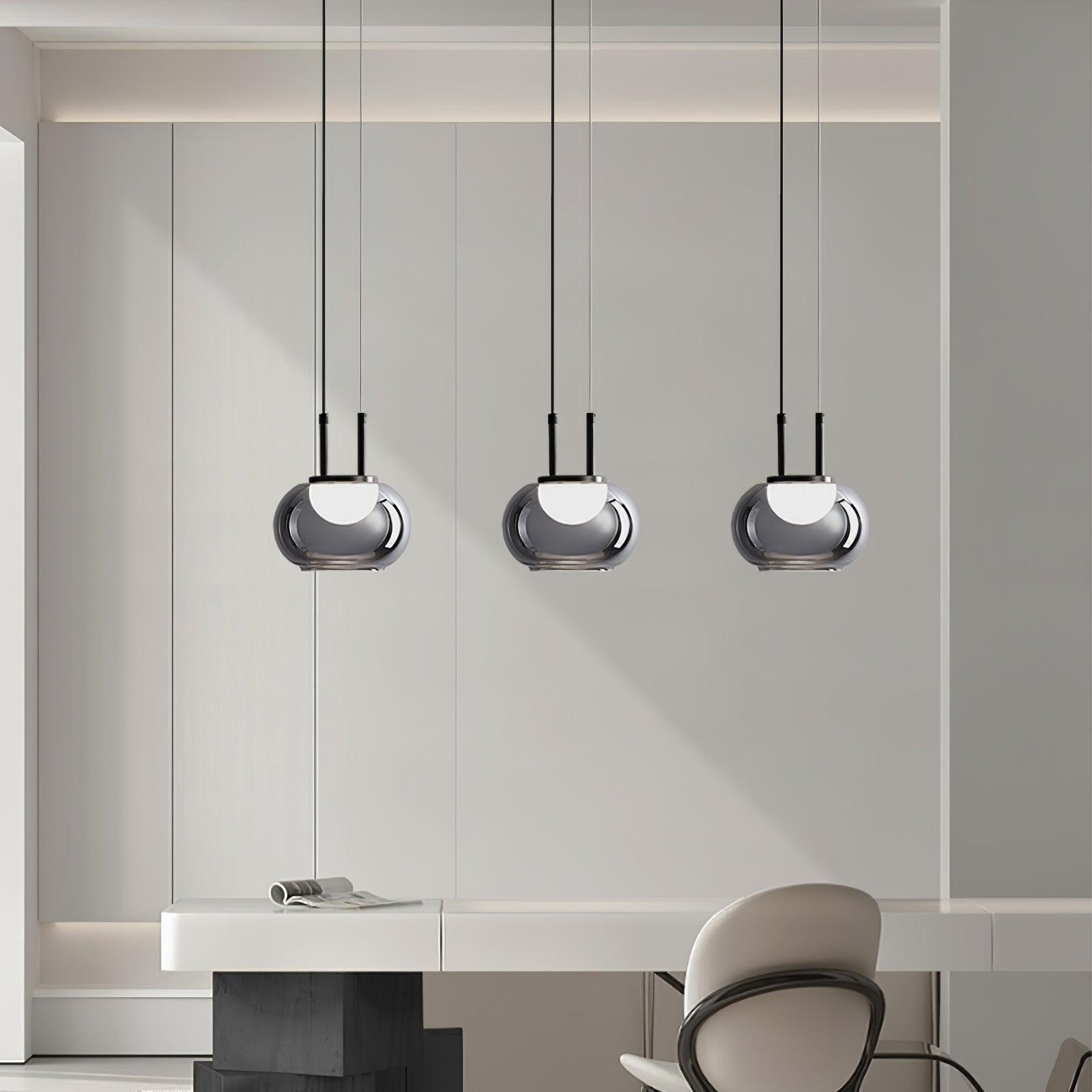 Moderne Halo Pendelleuchte | Mystique-Stil