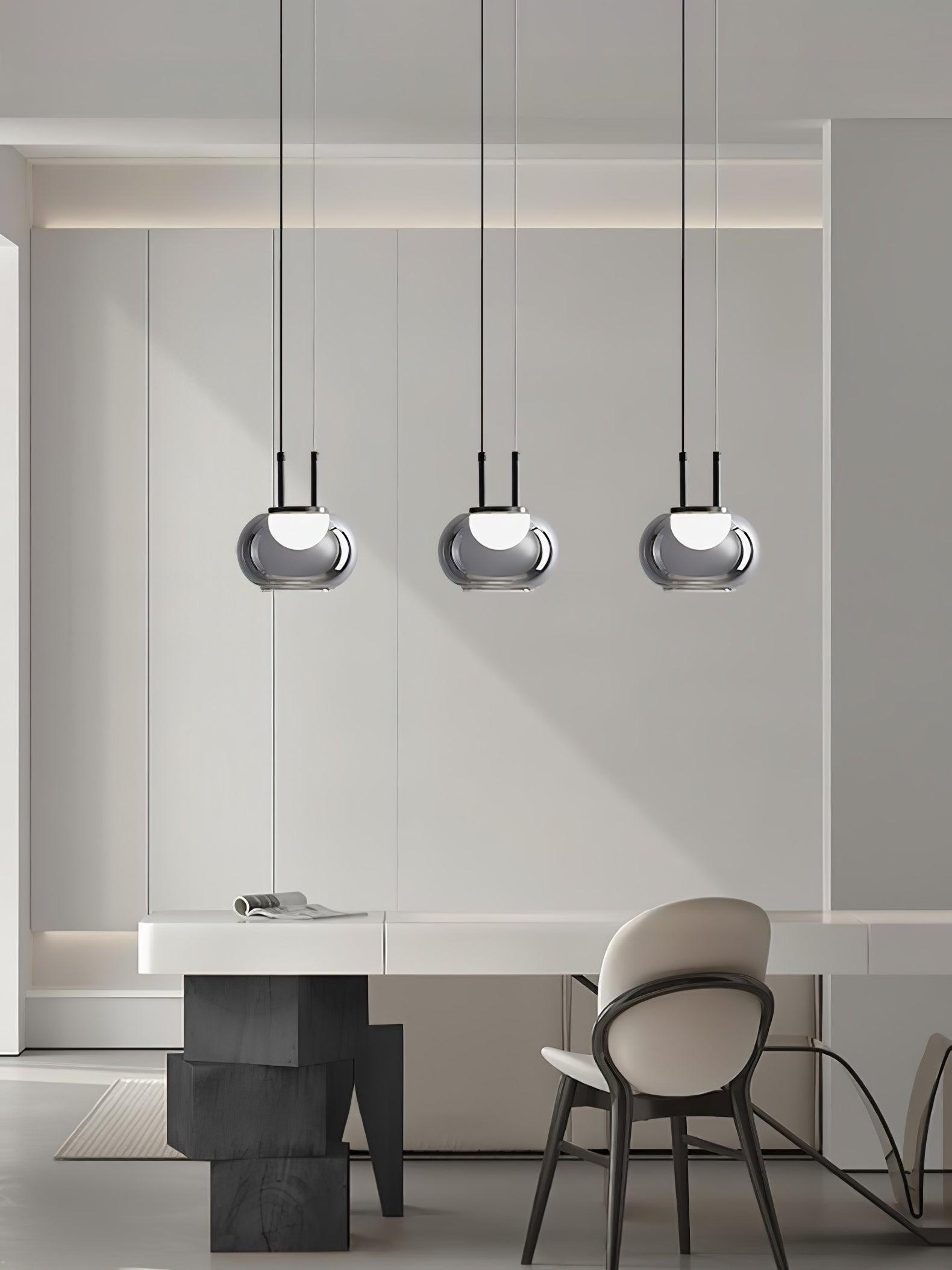 Moderne Halo Pendelleuchte | Mystique-Stil