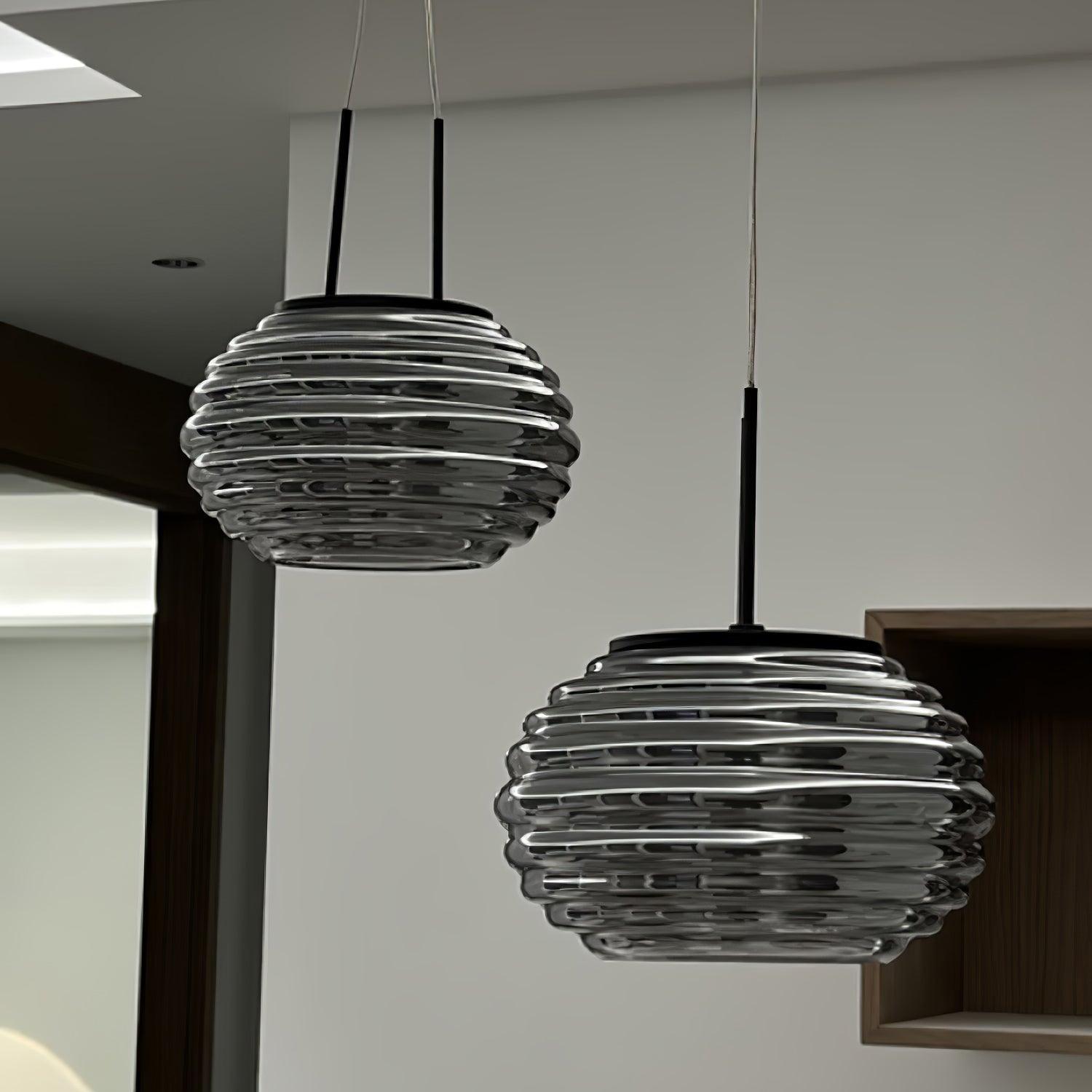 Moderne Halo Pendelleuchte | Mystique-Stil