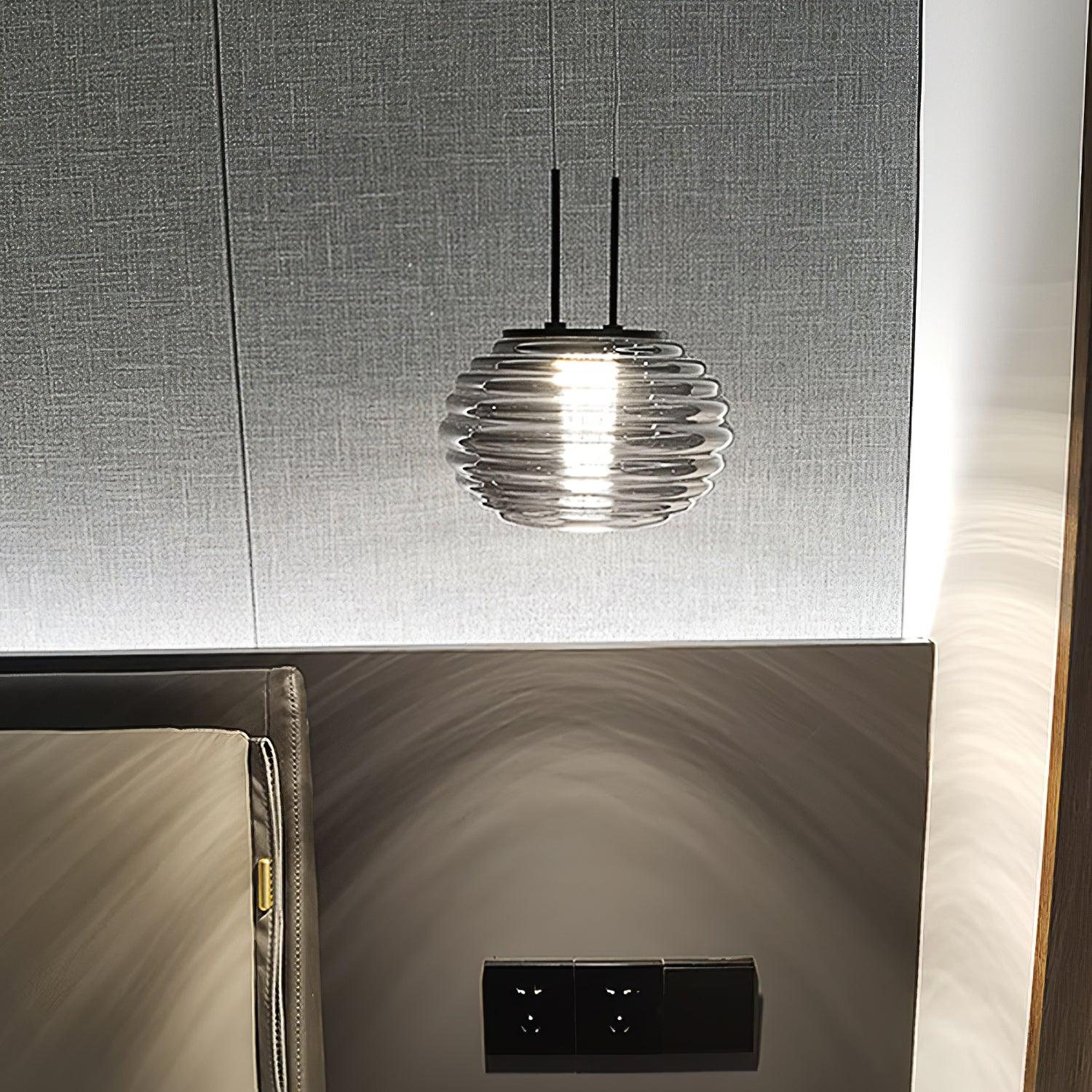 Moderne Halo Pendelleuchte | Mystique-Stil