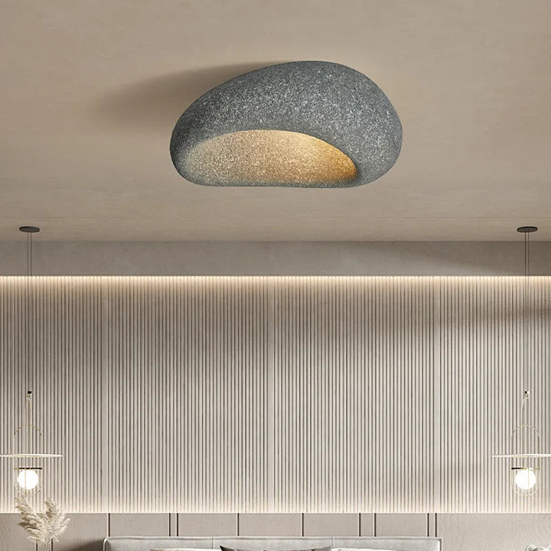 RusticAura – Wabi Sabi Deckenlampe mit Natürlicher Schönheit