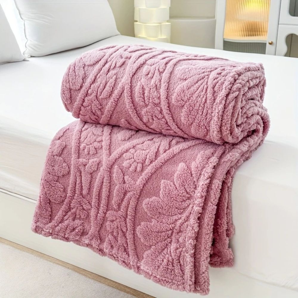 Weiche Jacquard-Decke im Paris-Stil
